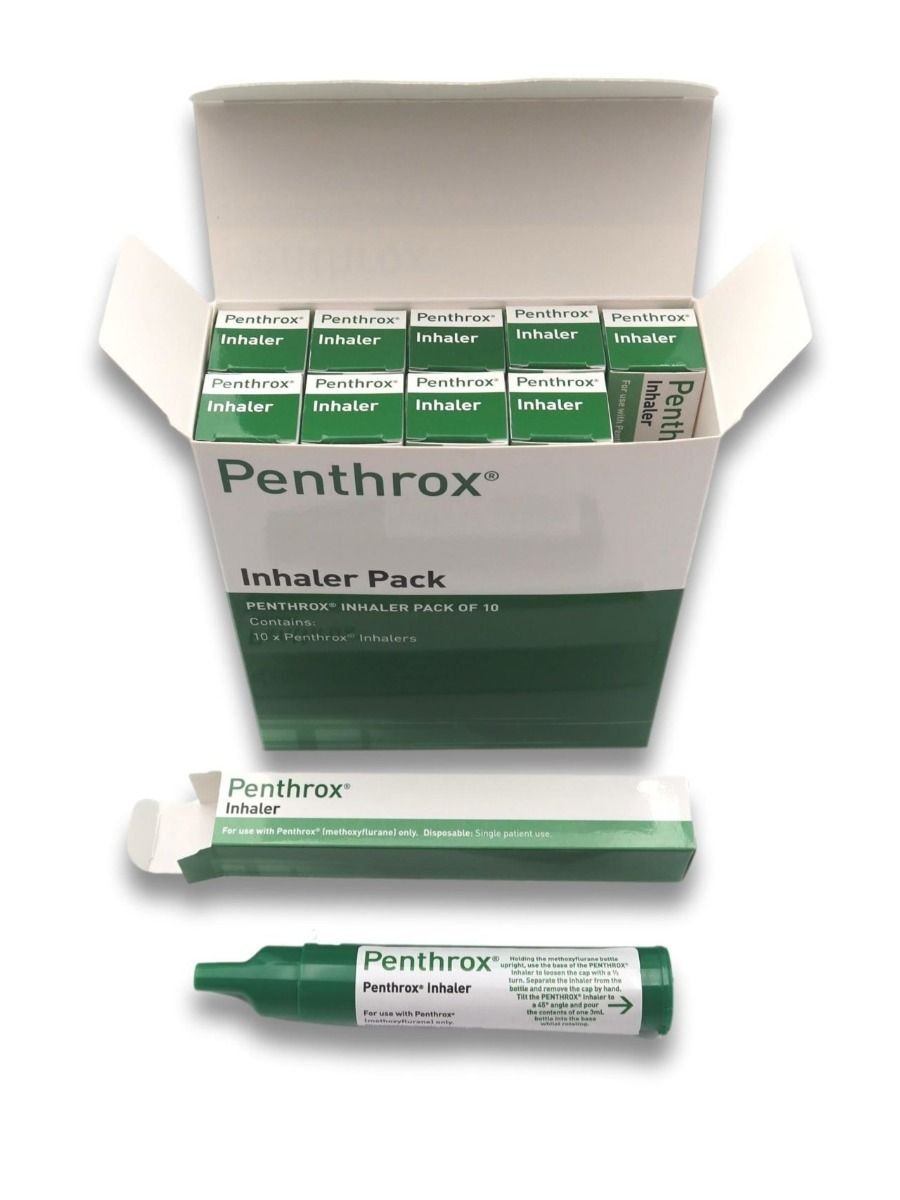 PENTHROX INHALER/GREEN WHISTLE
